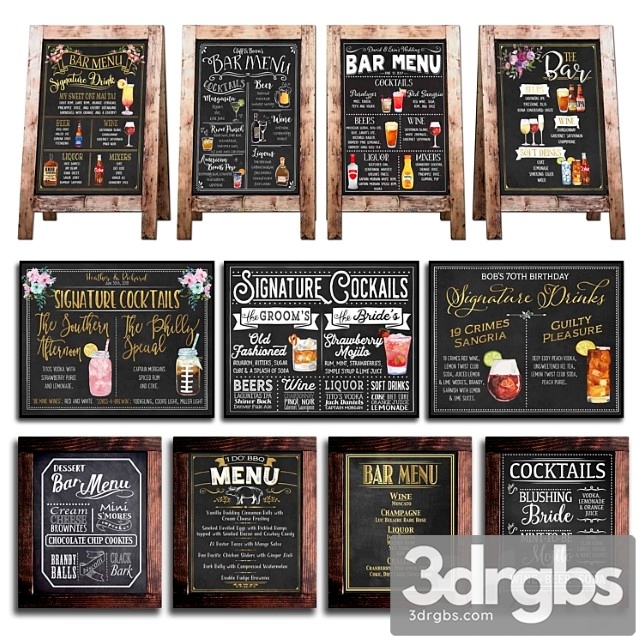 Chalkboard for cafe 2