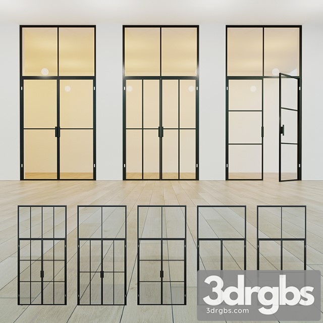 Glass Partition Door 16