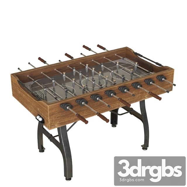 Vintage Industrial Foosball Table 2