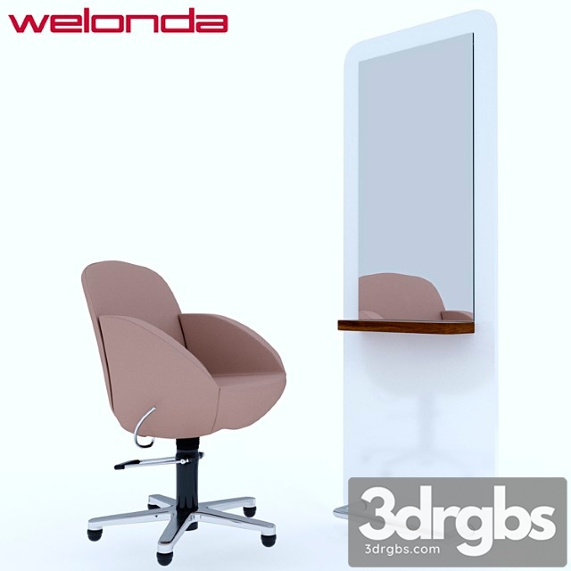 Weloda vida chair and style mirror