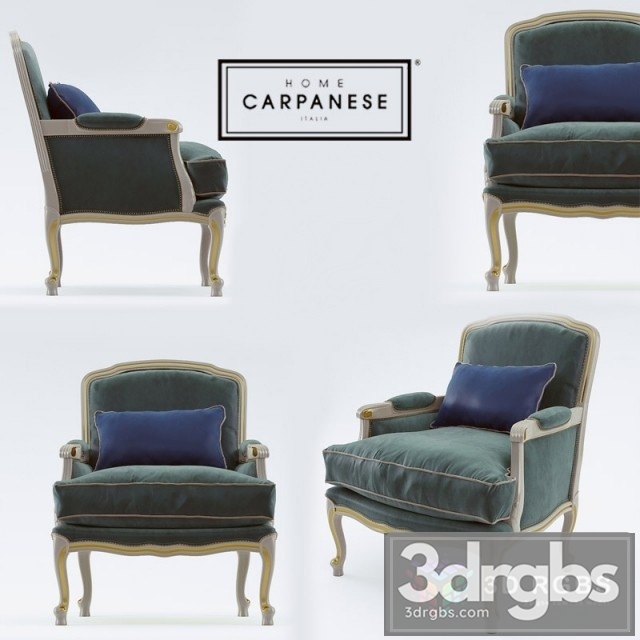 Carpanese Blue Armchair