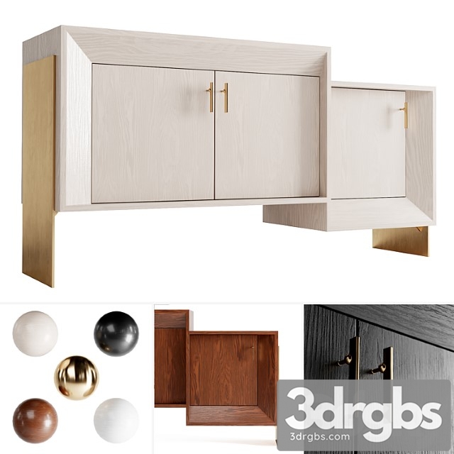 Davana Credenza By Kelly Wearstler 4 Materials