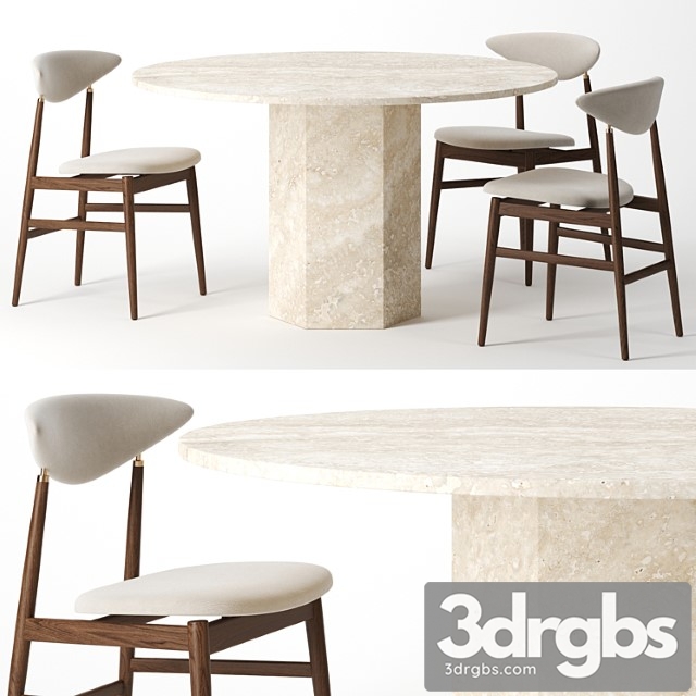 Epic dining table by gubi 2