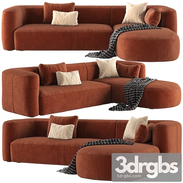 Mellow Sectional Sofa By Acanva 1