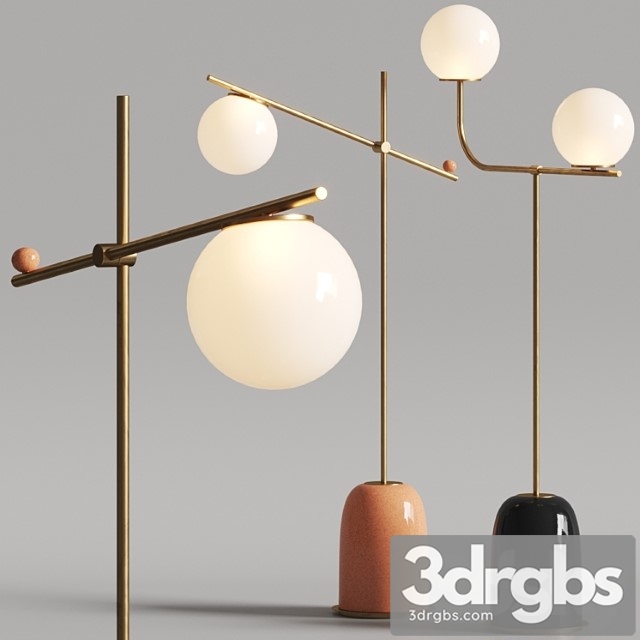 Marioni pins floor lamps