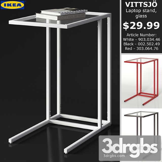 Ikea vittsjo laptop stand