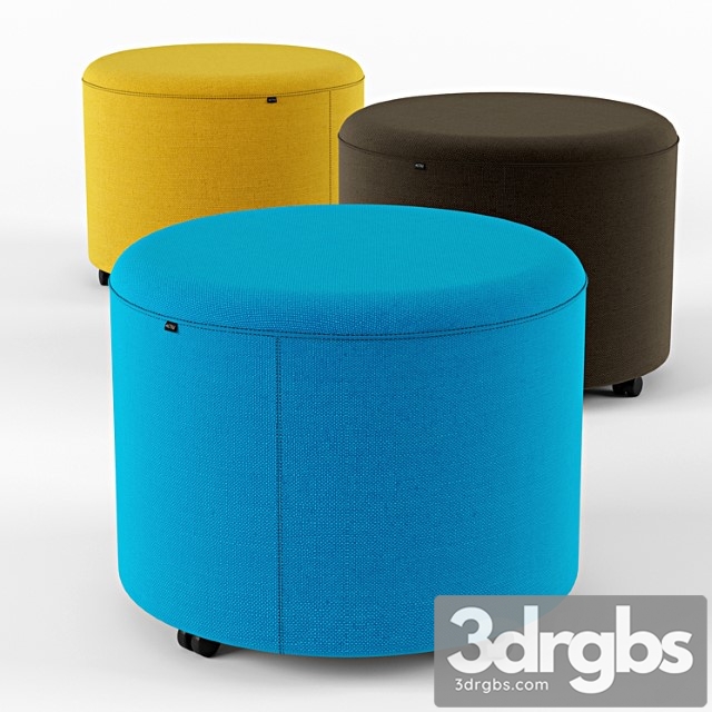 Bend pouf by actiu