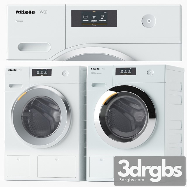 Set of washing machines miele