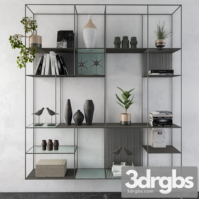 Metal Shelves Decorative