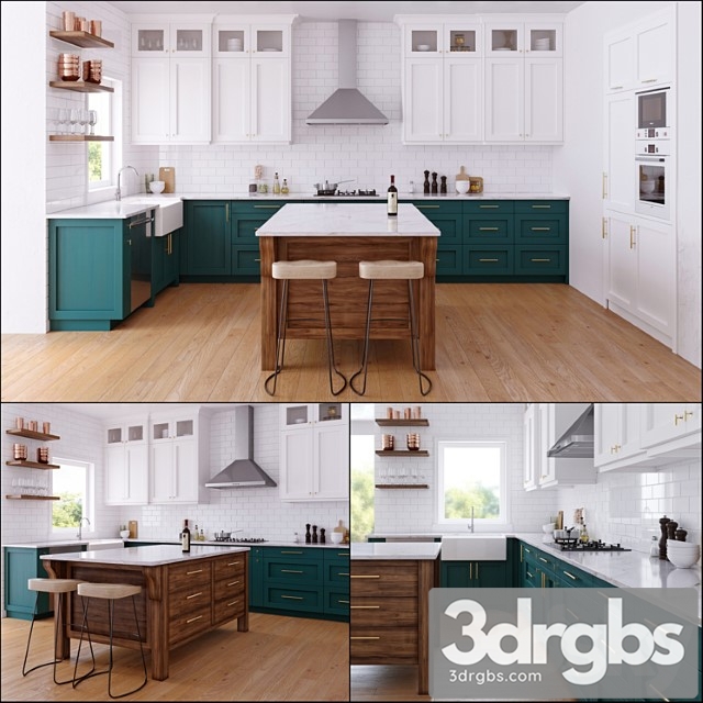 Green kitchen_2