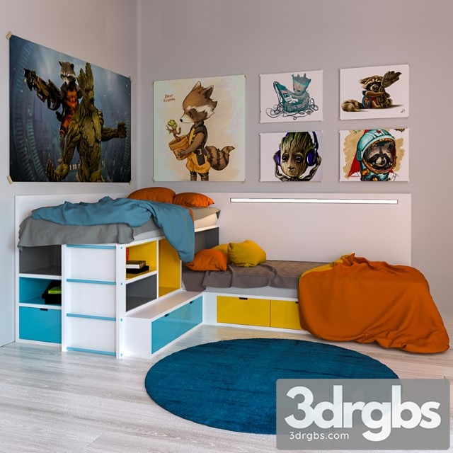 Double Bed for Children