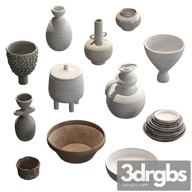 Pottery set v1