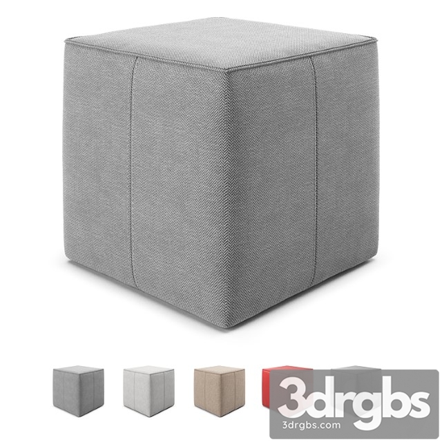 Italian pouf uchi by bontempi casa 2