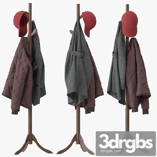 Coat Rack 8 Hooks