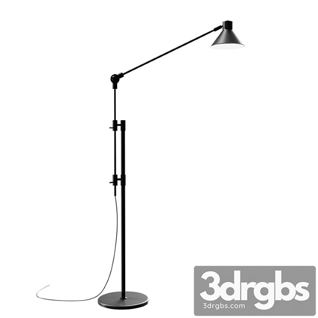 Floor lamp odine black floor lamp odine black