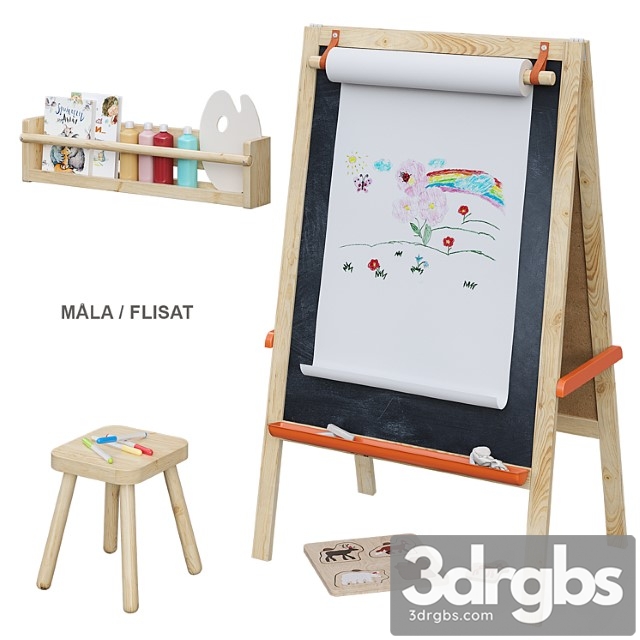 flisat ikea easel