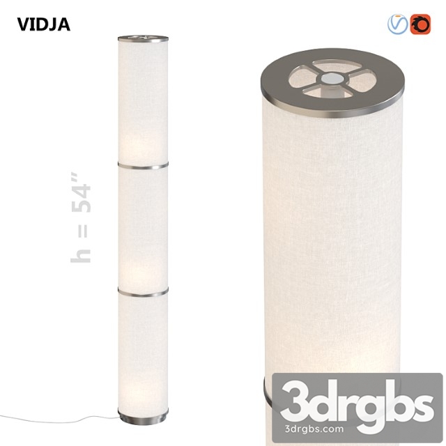 Ikea floor lamp vidja