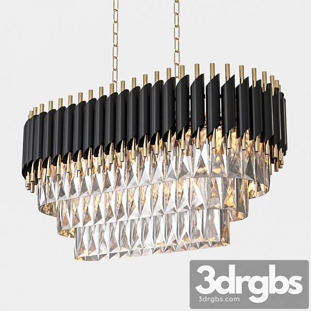 Hanging chandelier omnilux certaldo oml-81803-13