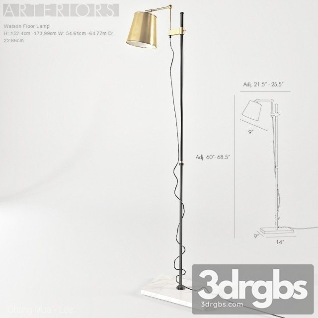 Arteriors Watson Floor Lamp