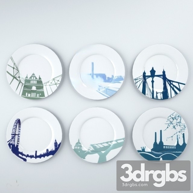 London River Series Plates