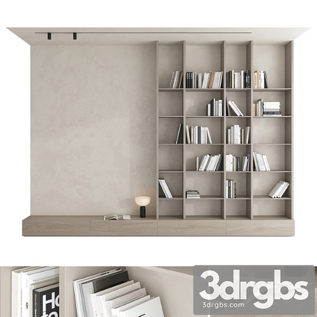 Bookcase set 01 2