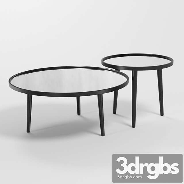 Focus coffee table set of two