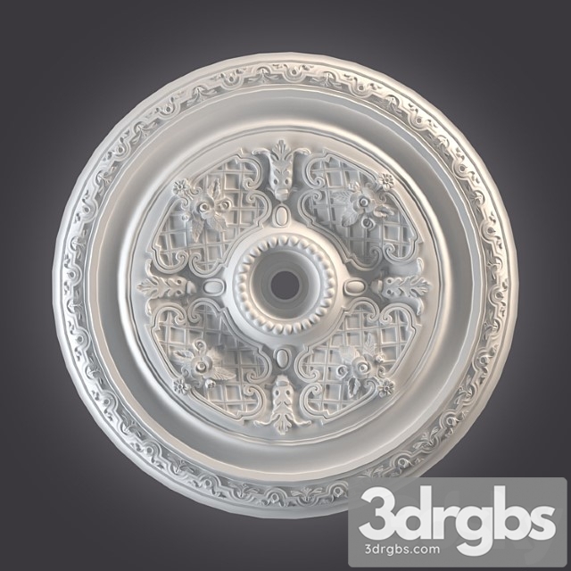 Decorative plaster Ceiling outlet_2