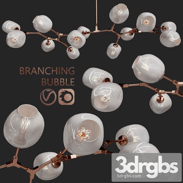 Branching Bubble 13 Lamp