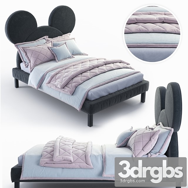 Mickey Mouse Bed by DG Home