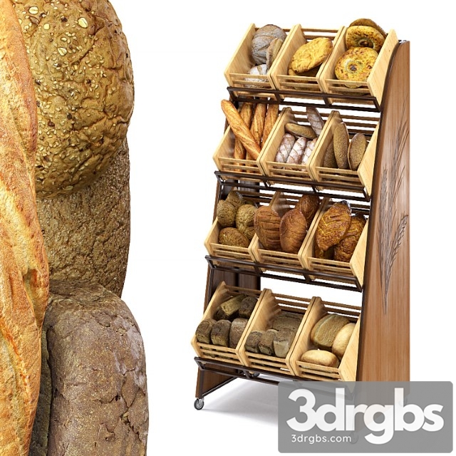 Rack with bread