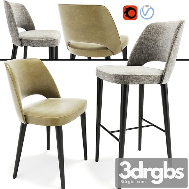 Astor dining chair and bar stool 2