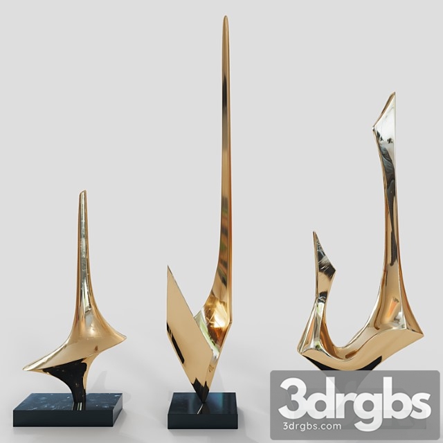 Denis mitchell sculpture set 3