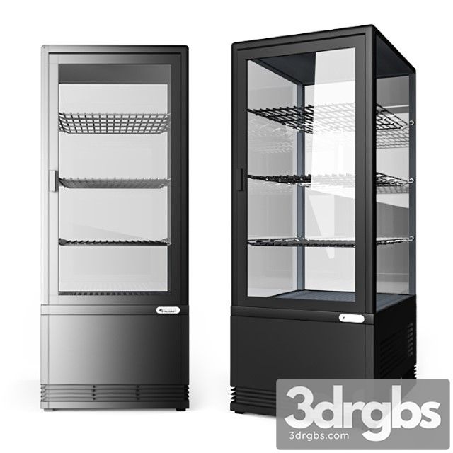 Refrigerated display case frosty 2