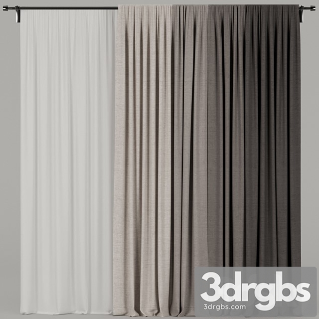 Curtains with tulle 2 2