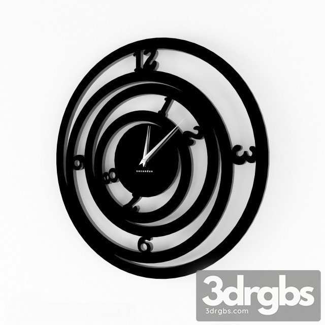 Modern Clock 9