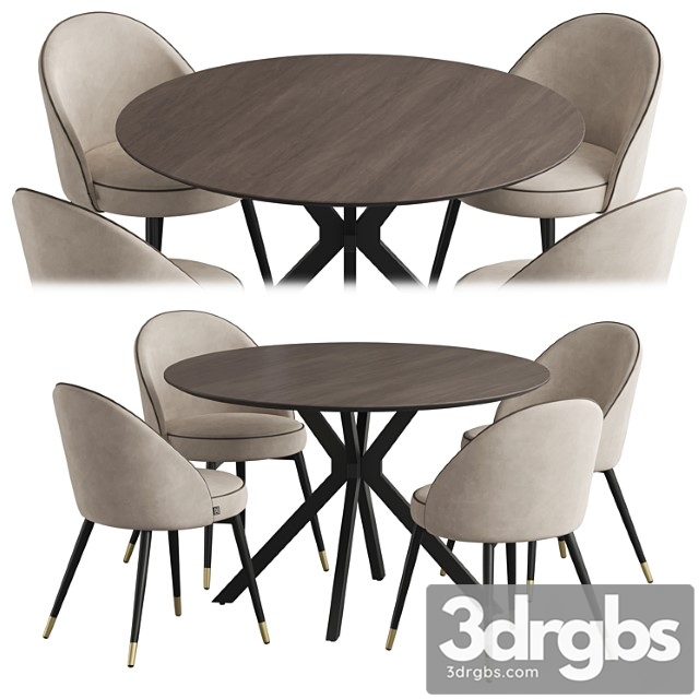 Ralf table cooper chair dining set