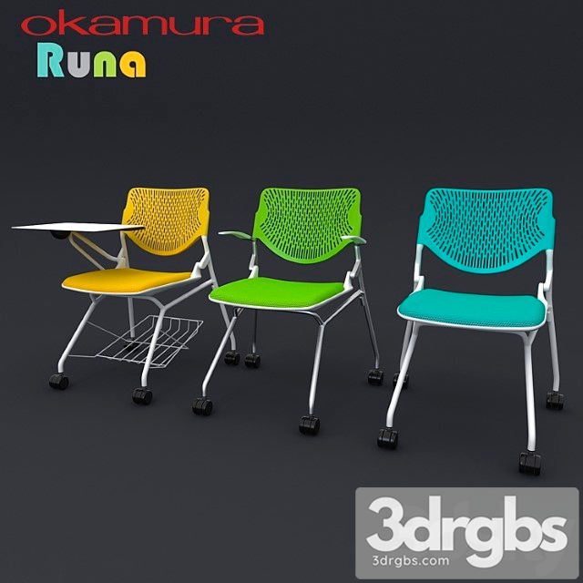 Office chairs okamura runa 2