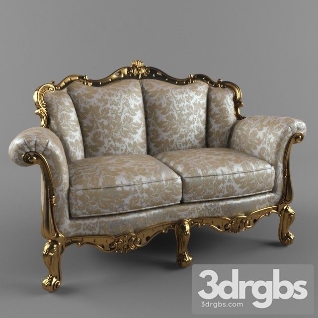 Divan Neoclassic Sofa 04