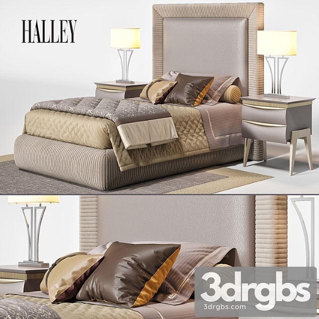 Bed Alex Halley J Collection