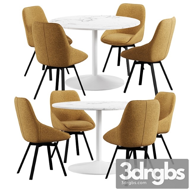 La forma & dara dining set