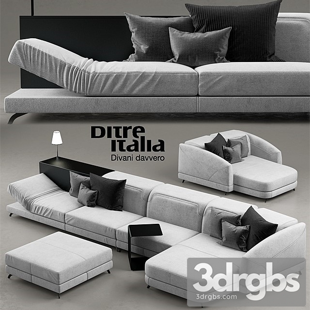 Ditre Italia Duffle Sofa Modem