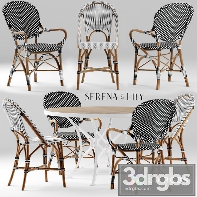Serena Lily Table and Chair