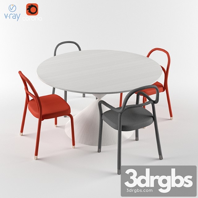Midj clessidra table and chair 2