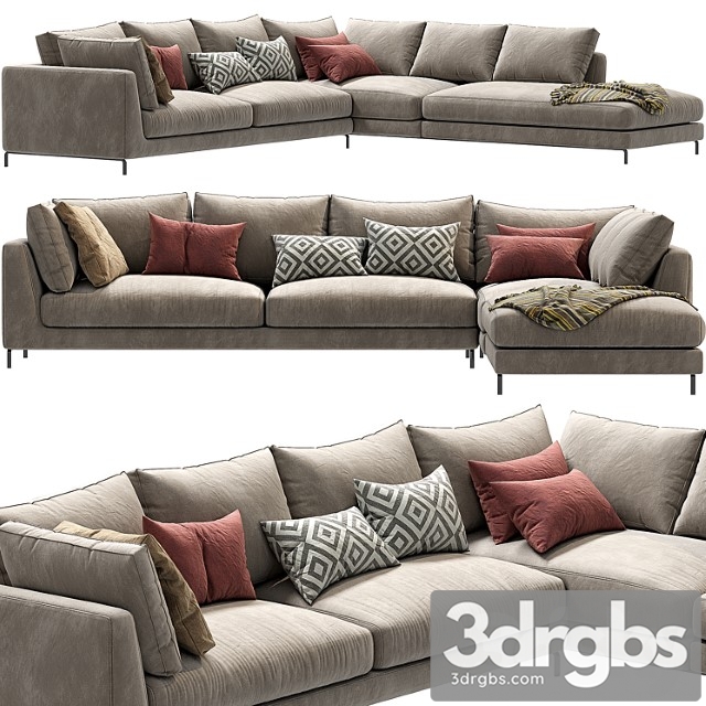 Corner-sectional-fabric-sofa-ray-sectional-sofa