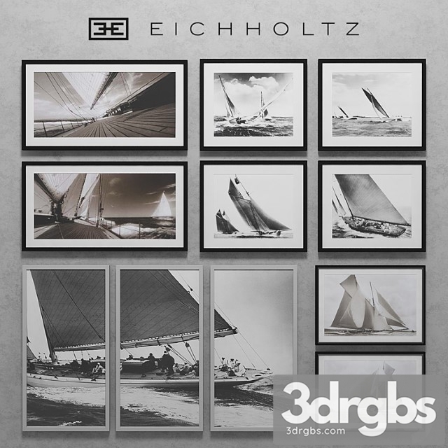 Eichholtz Set Of Boat Prints