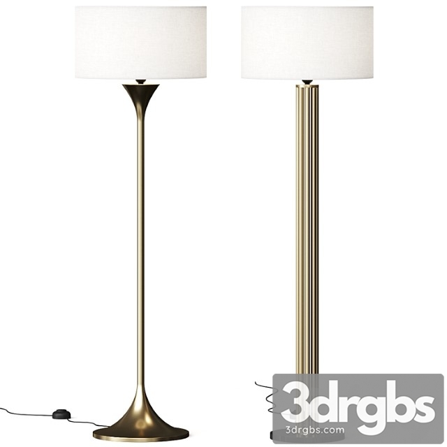 Lulu and georgia quaid sigfried floor lamps