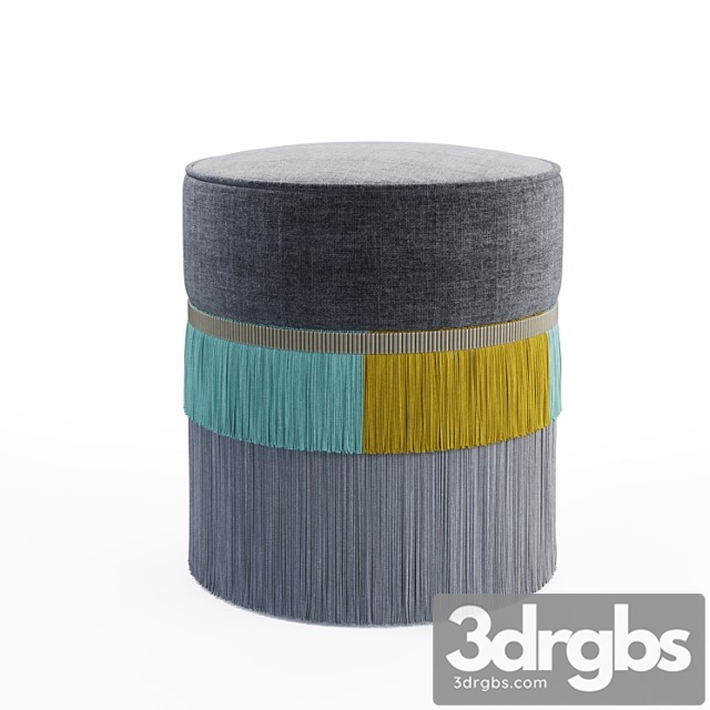 Couture Plain Pouf