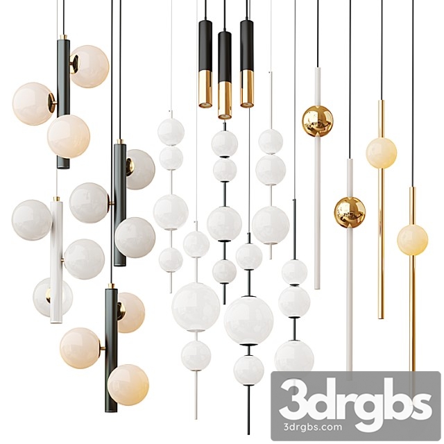 Modern Style Lighting Set 3 Lampatron Delightfull Lee Broom