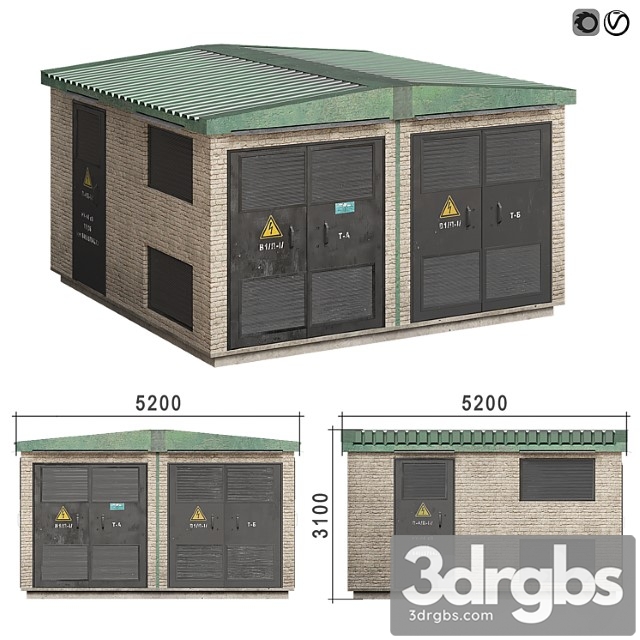 Transformer substation