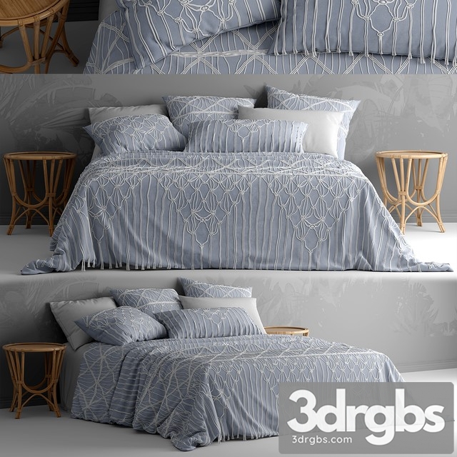 Bed with Bedding Adairs Australia